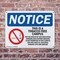 Signmission Tobacco Free Campus OSHA Notice Sign, Plastic, 10in W x 7in L, 2PK OS-2PACK-NS-P-710-L-16735 - alternate 6